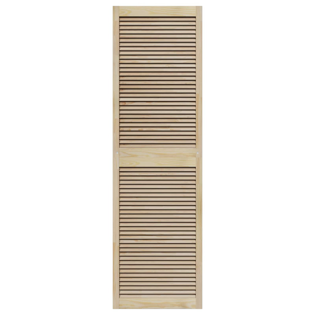 vidaXL Drzwi do szafki z drzwiami 4 pcs Naturalny 201 x 2,1 x 59,5 cm