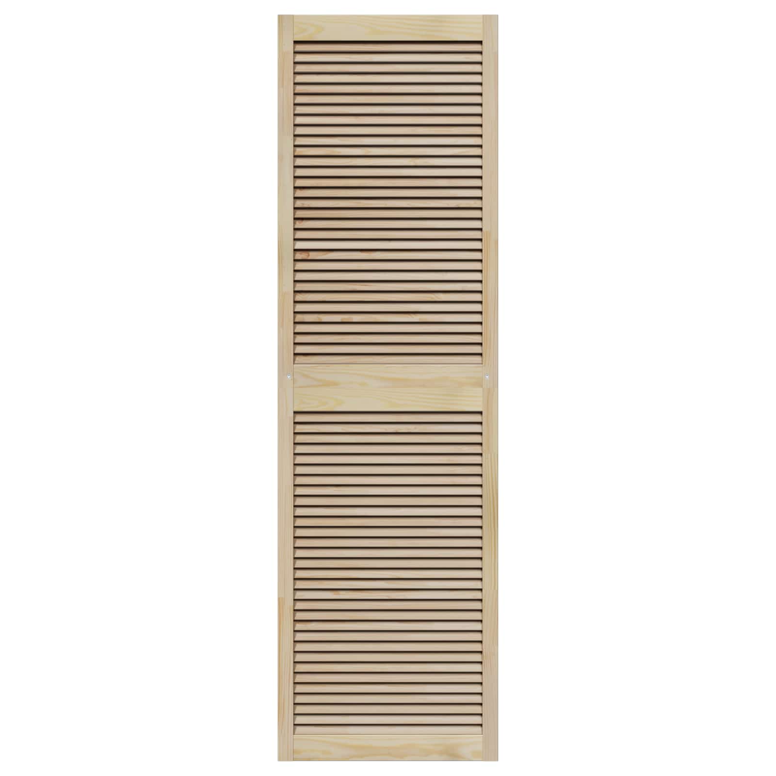 vidaXL Drzwi do szafki z drzwiami 4 pcs Naturalny 201 x 2,1 x 59,5 cm