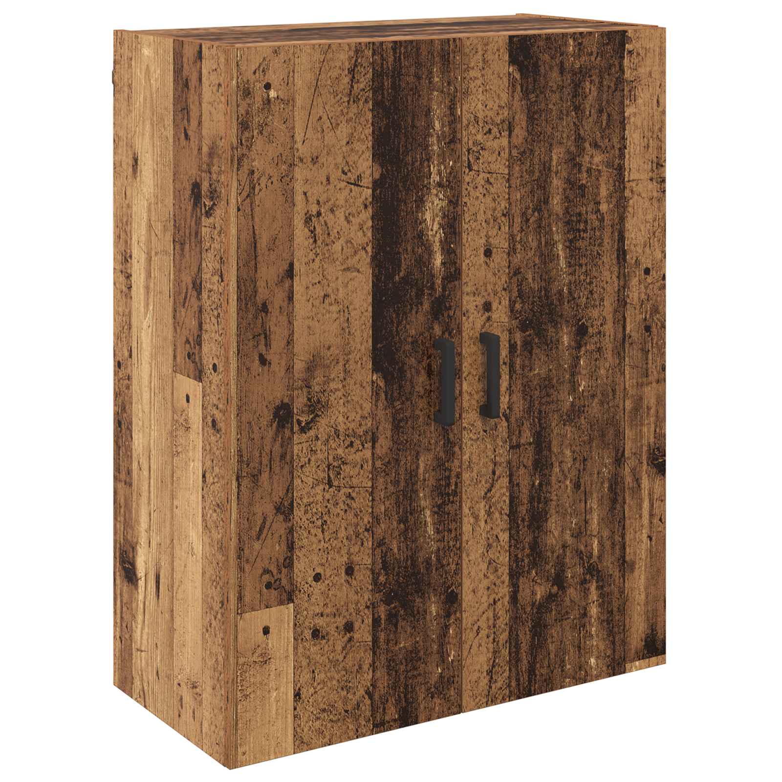 vidaXL Szafka ścienna 2 pcs Stare drewno 69,5 x 34 x 90 cm