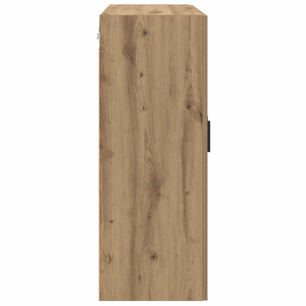 vidaXL Szafka ścienna 2 pcs Dąb rzemieślniczy 69,5 x 34 x 90 cm