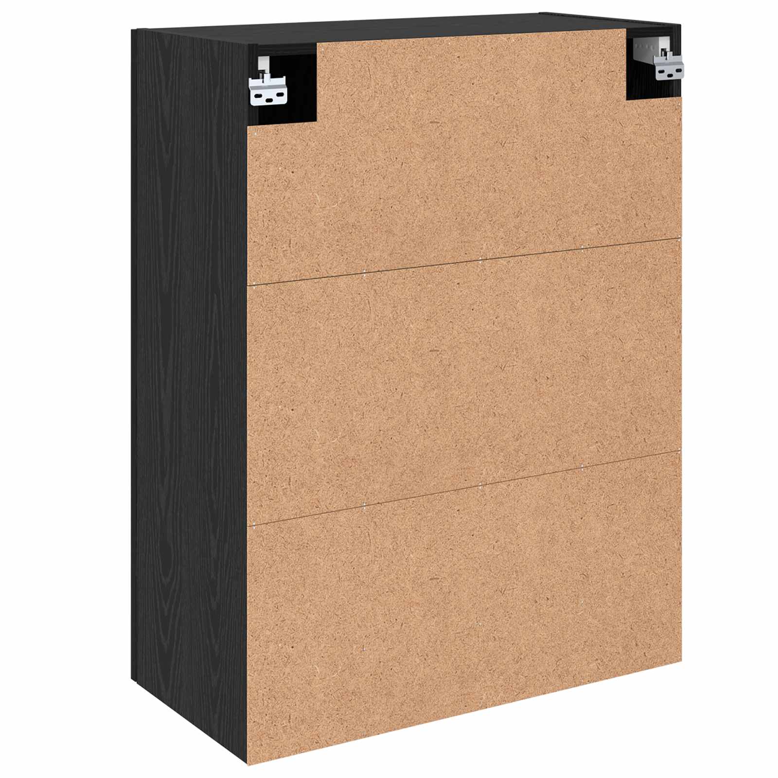 vidaXL Szafka ścienna 2 pcs Czarny Dąb 69,5 x 34 x 90 cm