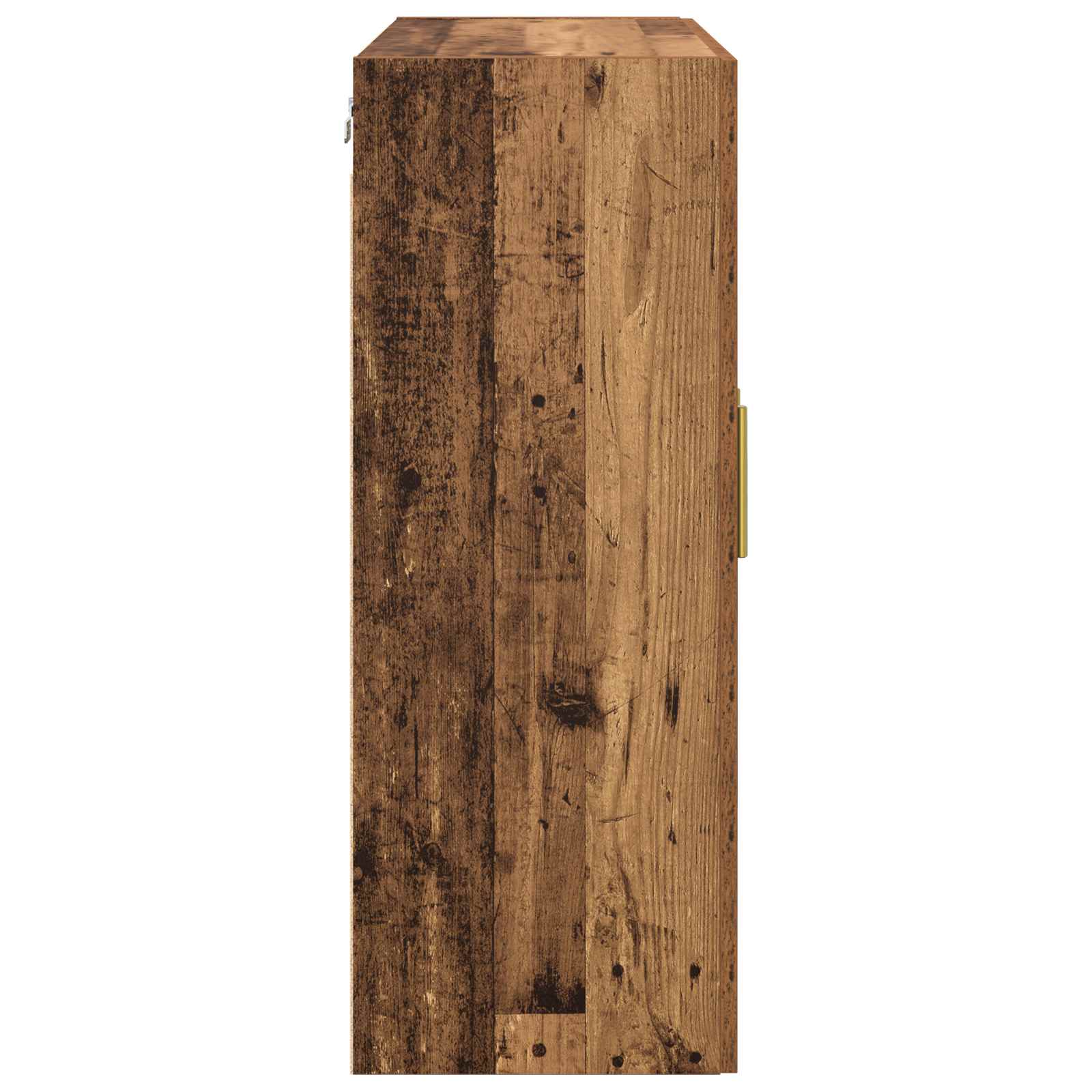 vidaXL Szafka ścienna 2 pcs Stare drewno 69,5 x 34 x 90 cm
