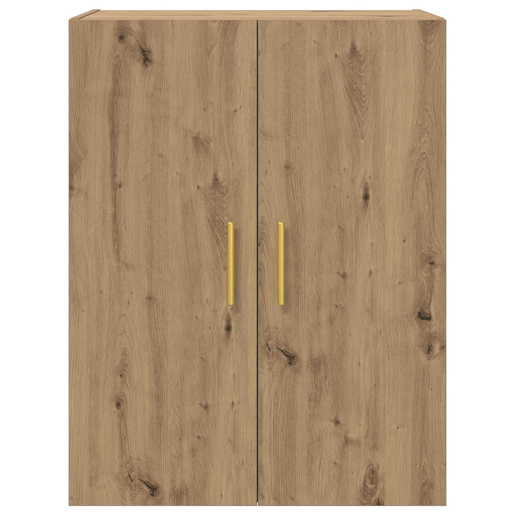vidaXL Szafka ścienna 2 pcs Dąb rzemieślniczy 69,5 x 34 x 90 cm