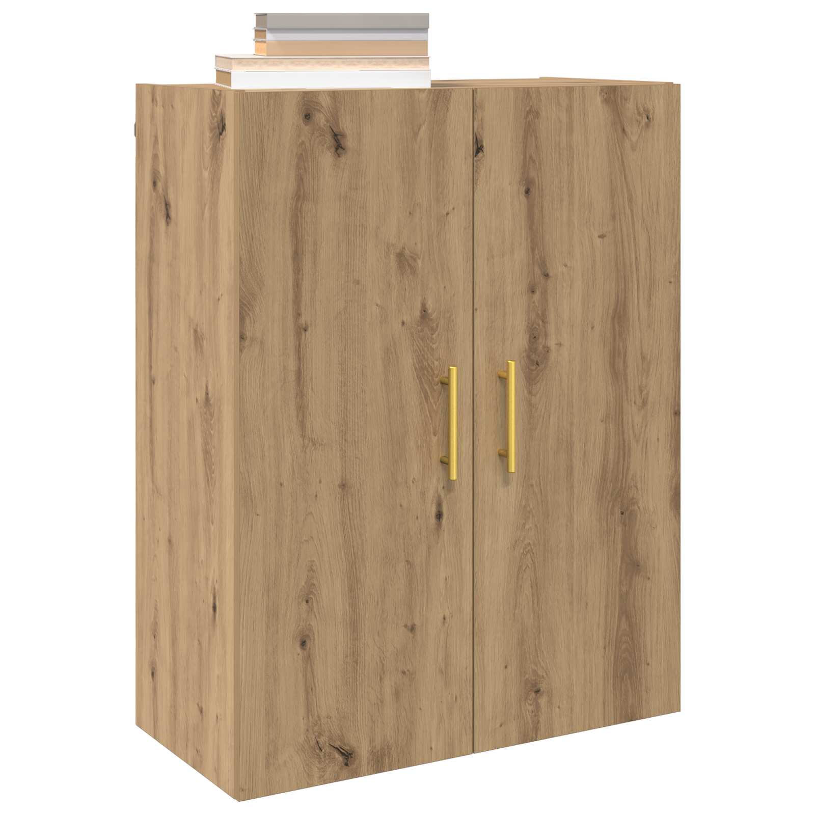 vidaXL Szafka ścienna 2 pcs Dąb rzemieślniczy 69,5 x 34 x 90 cm