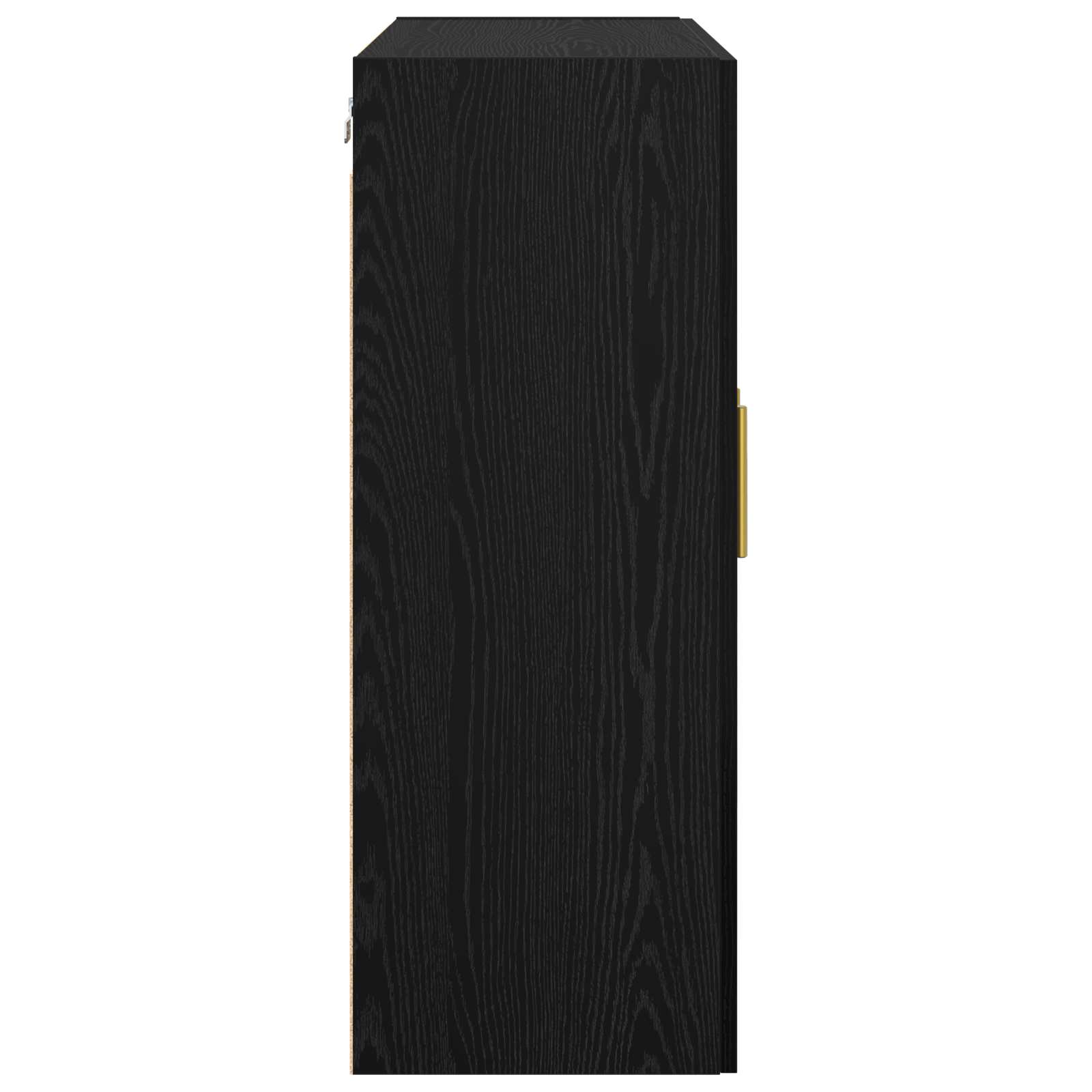 vidaXL Szafka ścienna 2 pcs Czarny Dąb 69,5 x 34 x 90 cm