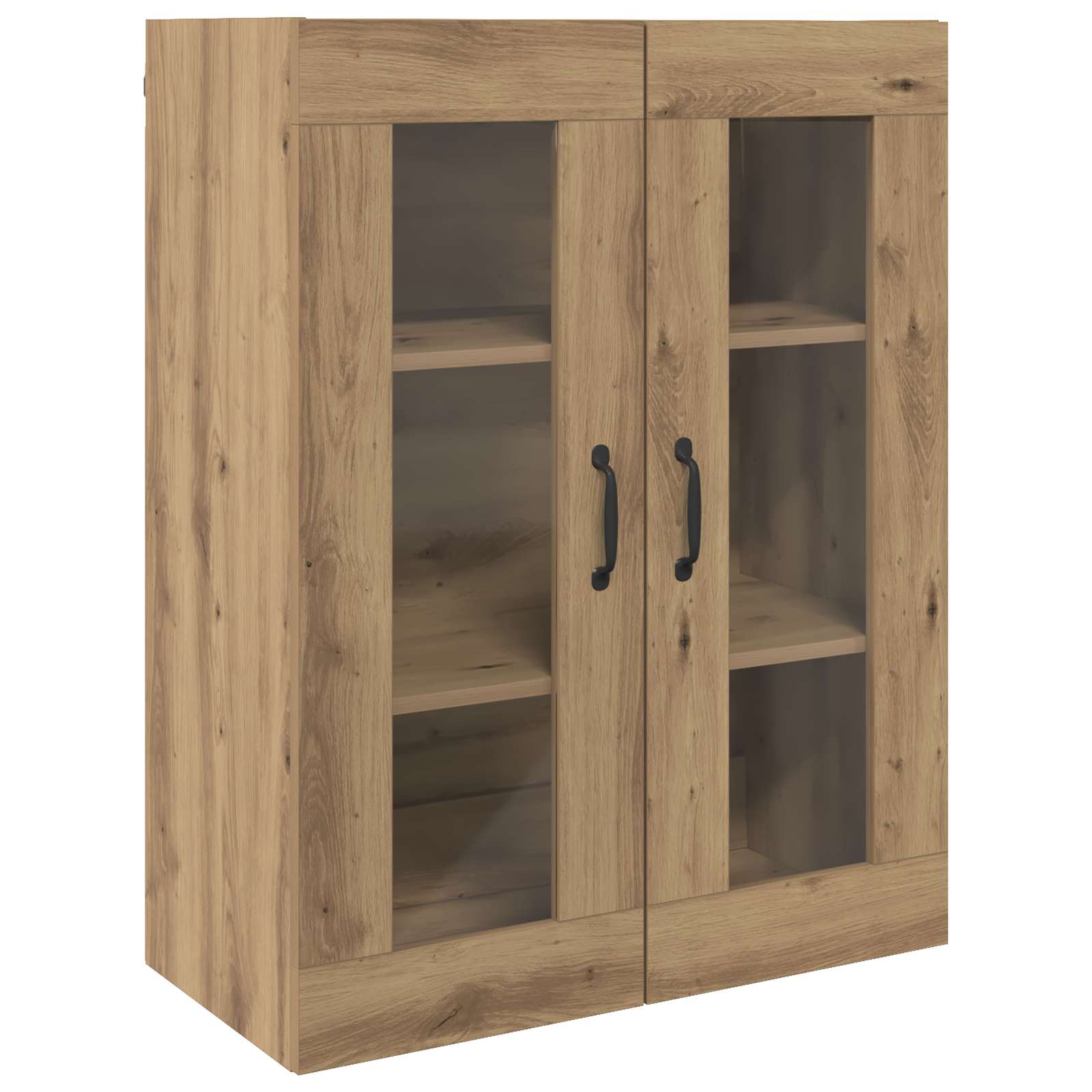 vidaXL Szafki montowane na ścianie 2 pcs dąb artisan 69,5 x 34 x 90 cm