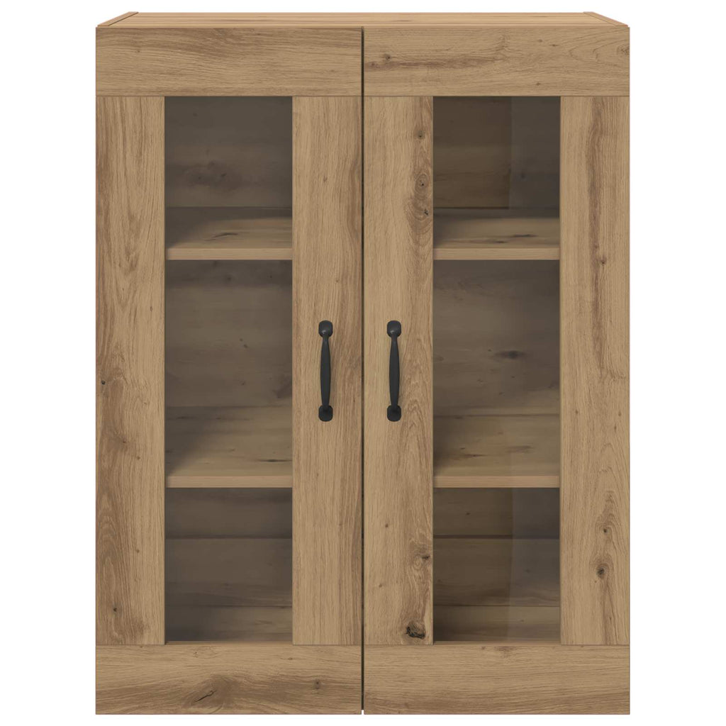 vidaXL Szafki montowane na ścianie 2 pcs dąb artisan 69,5 x 34 x 90 cm