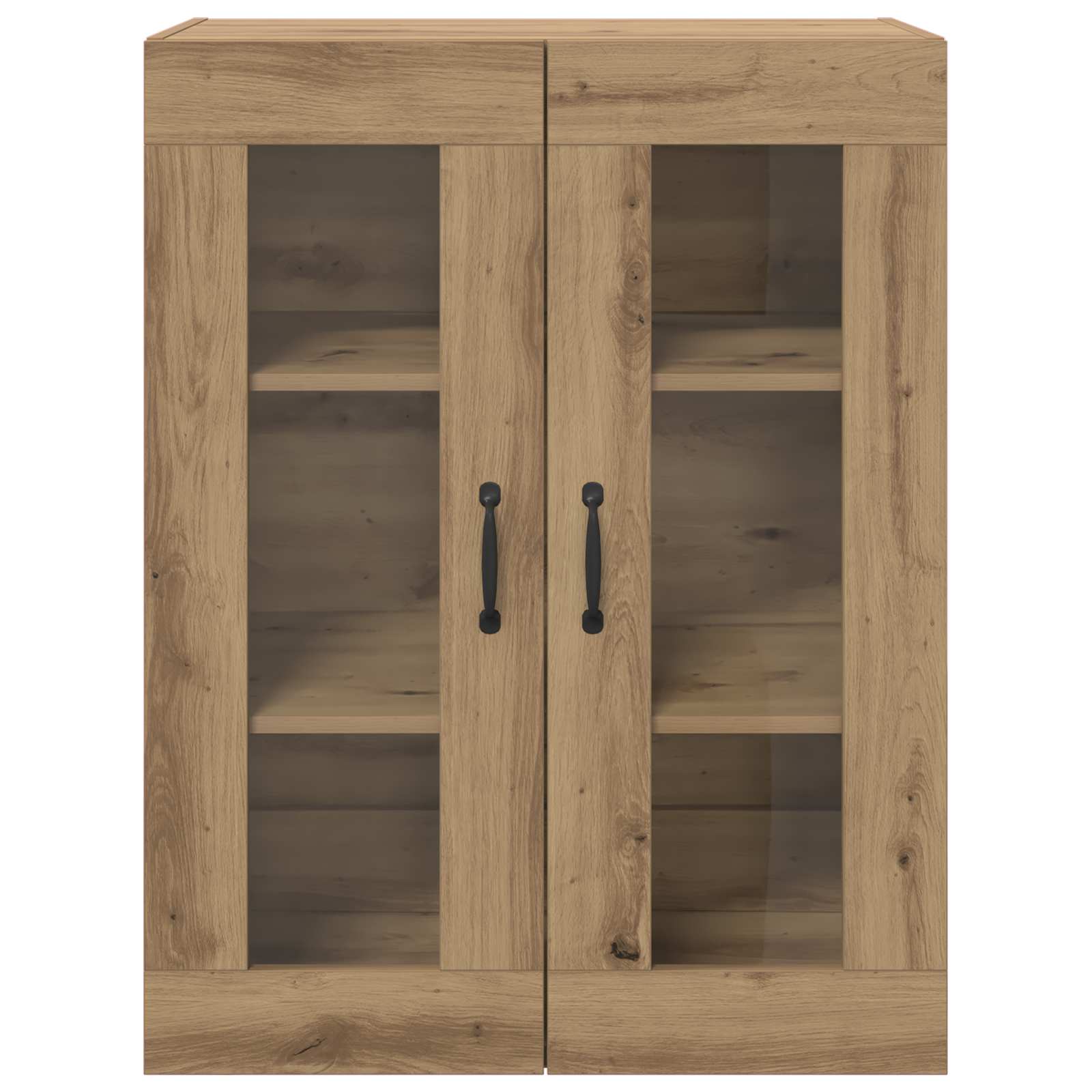 vidaXL Szafki montowane na ścianie 2 pcs dąb artisan 69,5 x 34 x 90 cm
