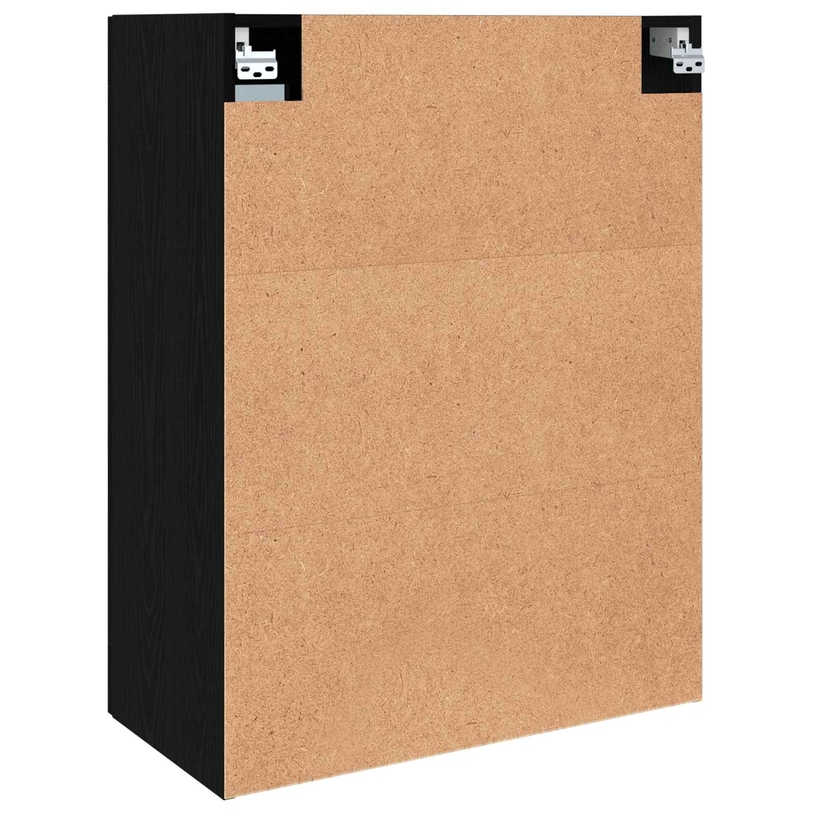 vidaXL Szafki montowane na ścianie 2 pcs Czarny dąb 69,5 x 34 x 90 cm