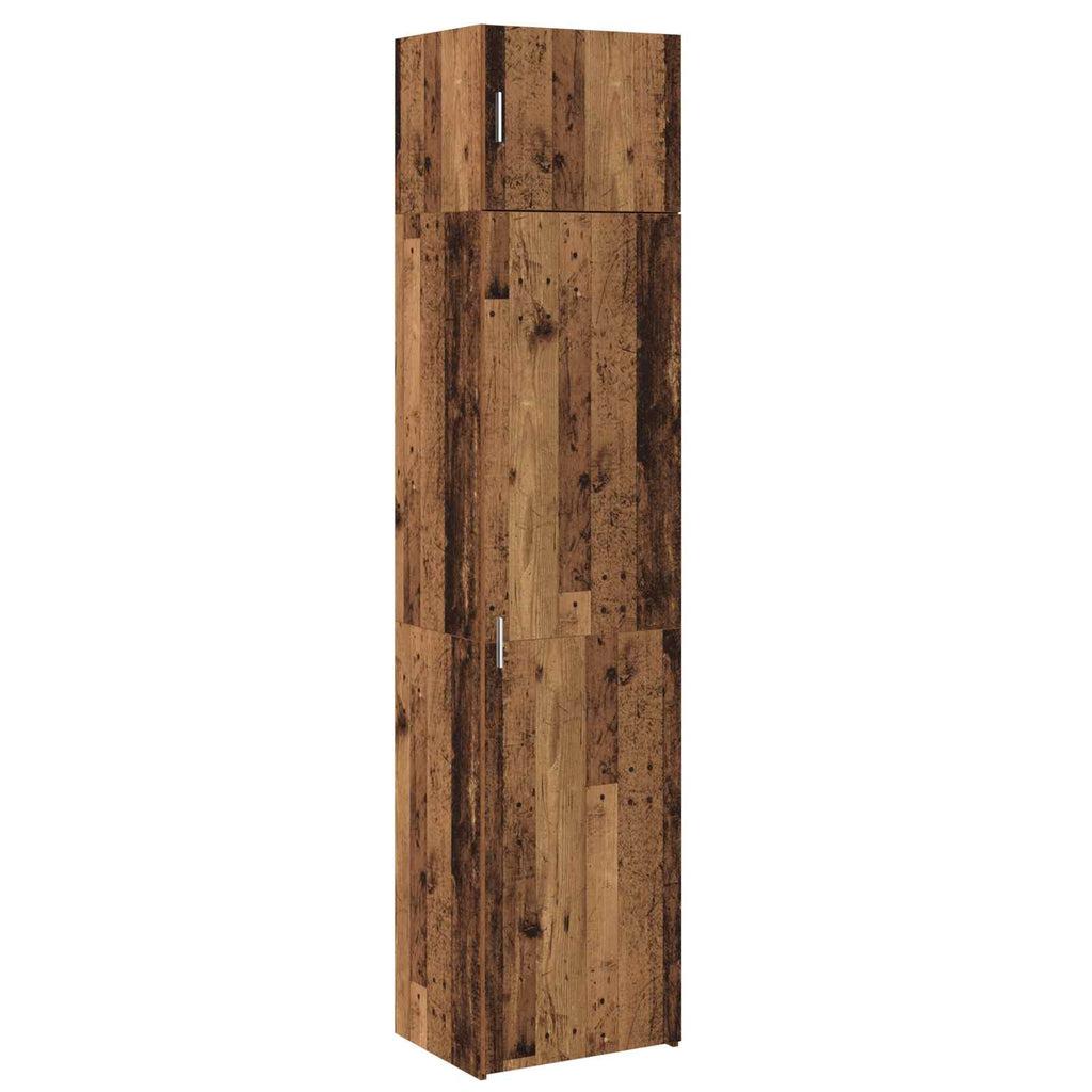 vidaXL Bufet 3 pcs Stare drewno