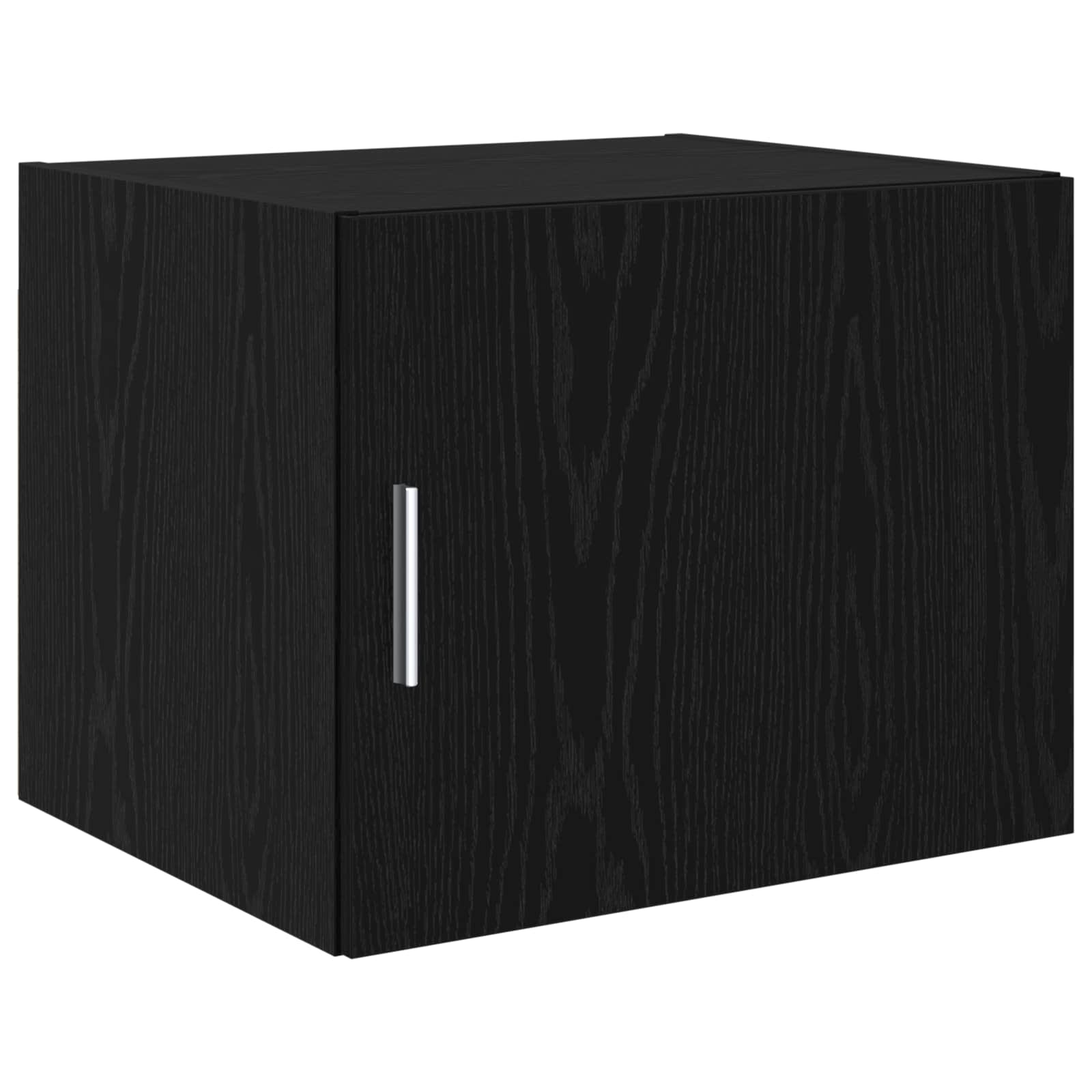 vidaXL Bufet 3 pcs Czarny Dąb