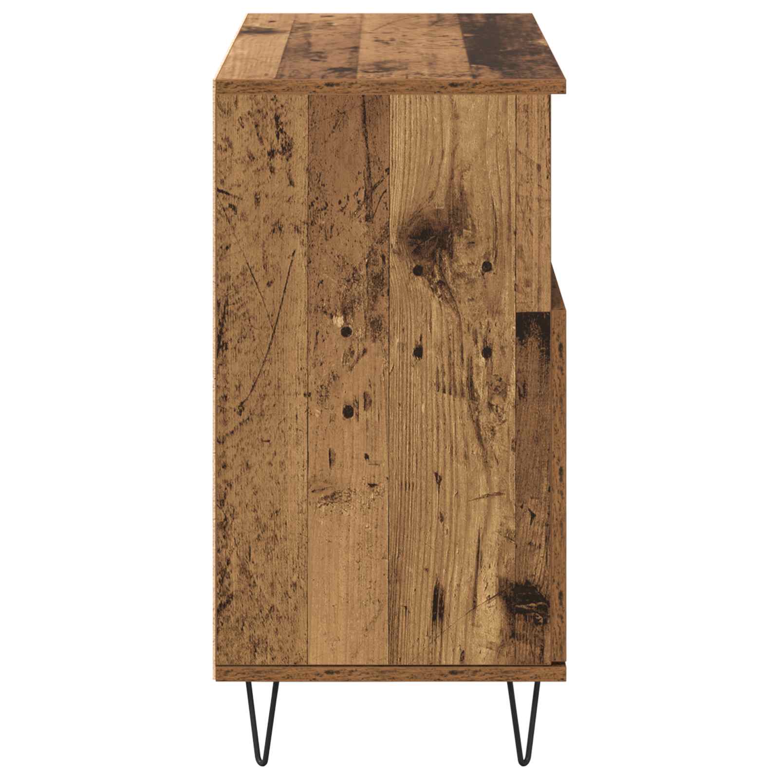 vidaXL Bufet 3 pcs Stare drewno 60 x 35 x 70 cm