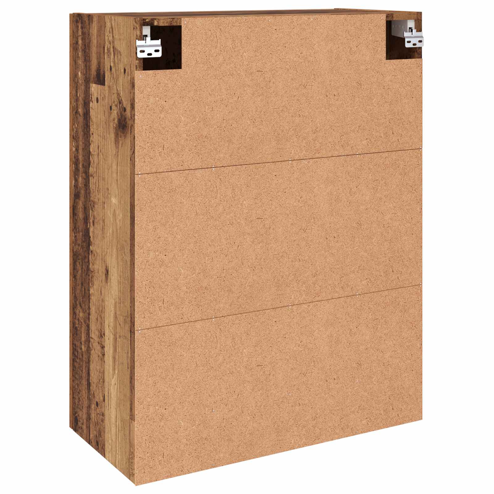 vidaXL Szafka ścienna 2 pcs Stare drewno 69,5 x 34 x 90 cm