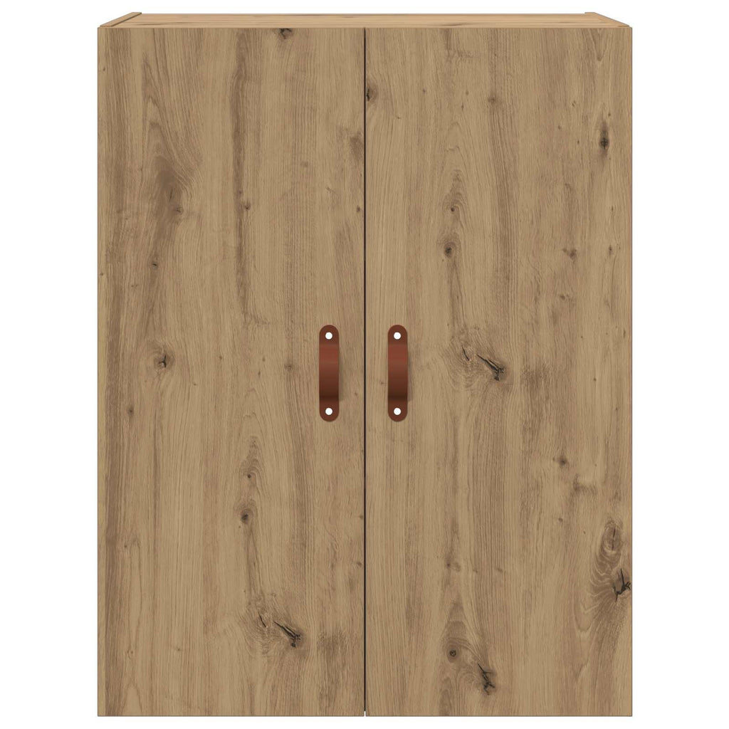 vidaXL Szafka ścienna 2 pcs Dąb rzemieślniczy 69,5 x 34 x 90 cm