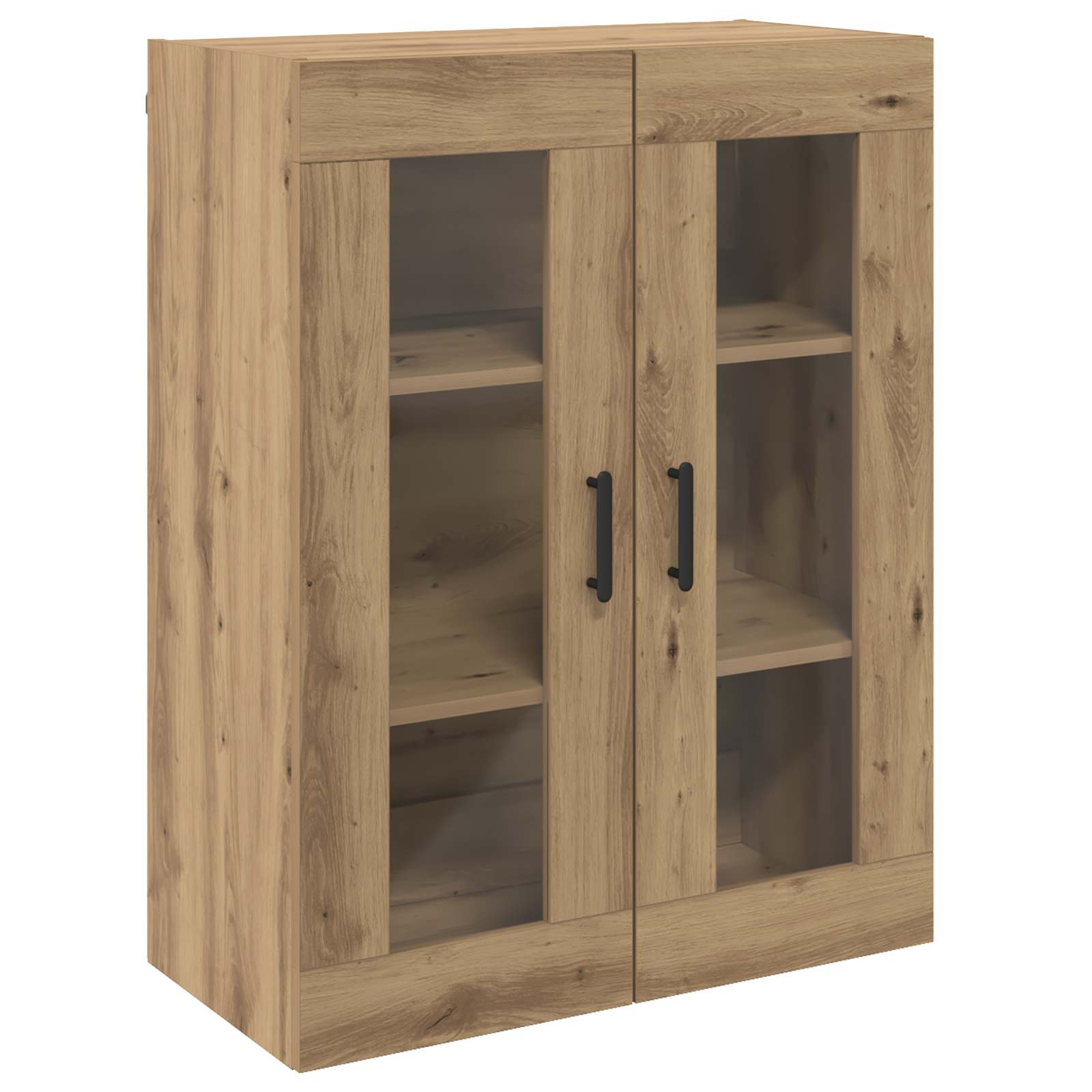 vidaXL Szafki montowane na ścianie 2 pcs dąb artisan 69,5 x 34 x 90 cm
