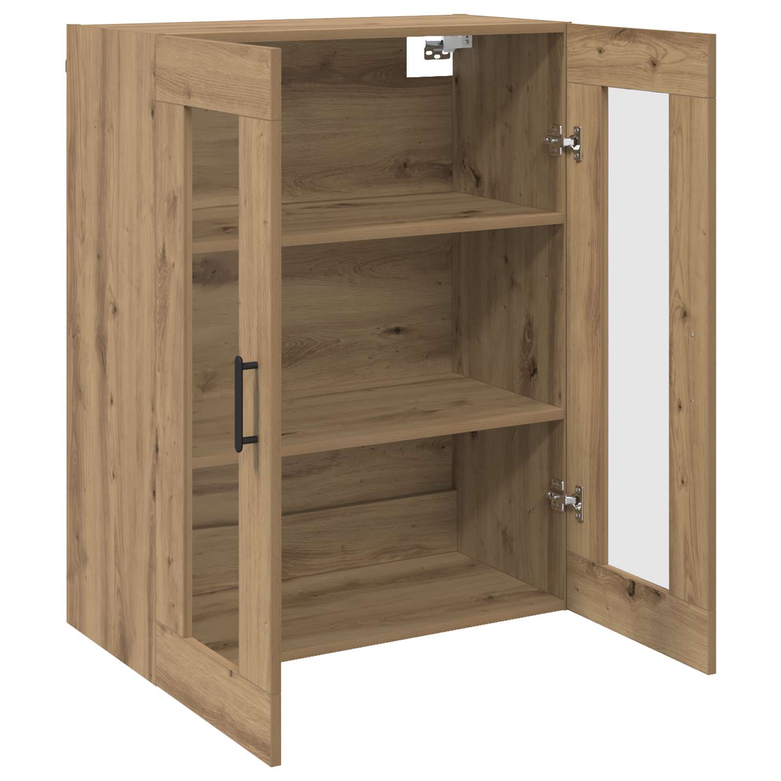vidaXL Szafki montowane na ścianie 2 pcs dąb artisan 69,5 x 34 x 90 cm