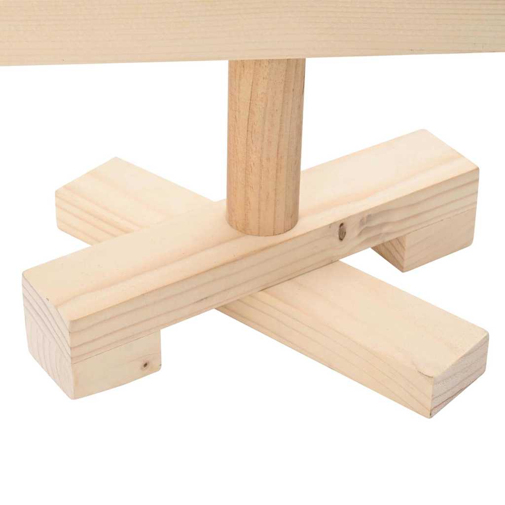 vidaXL Choinki KOTKA 60 cm Lite drewno sosnowe Naturalny