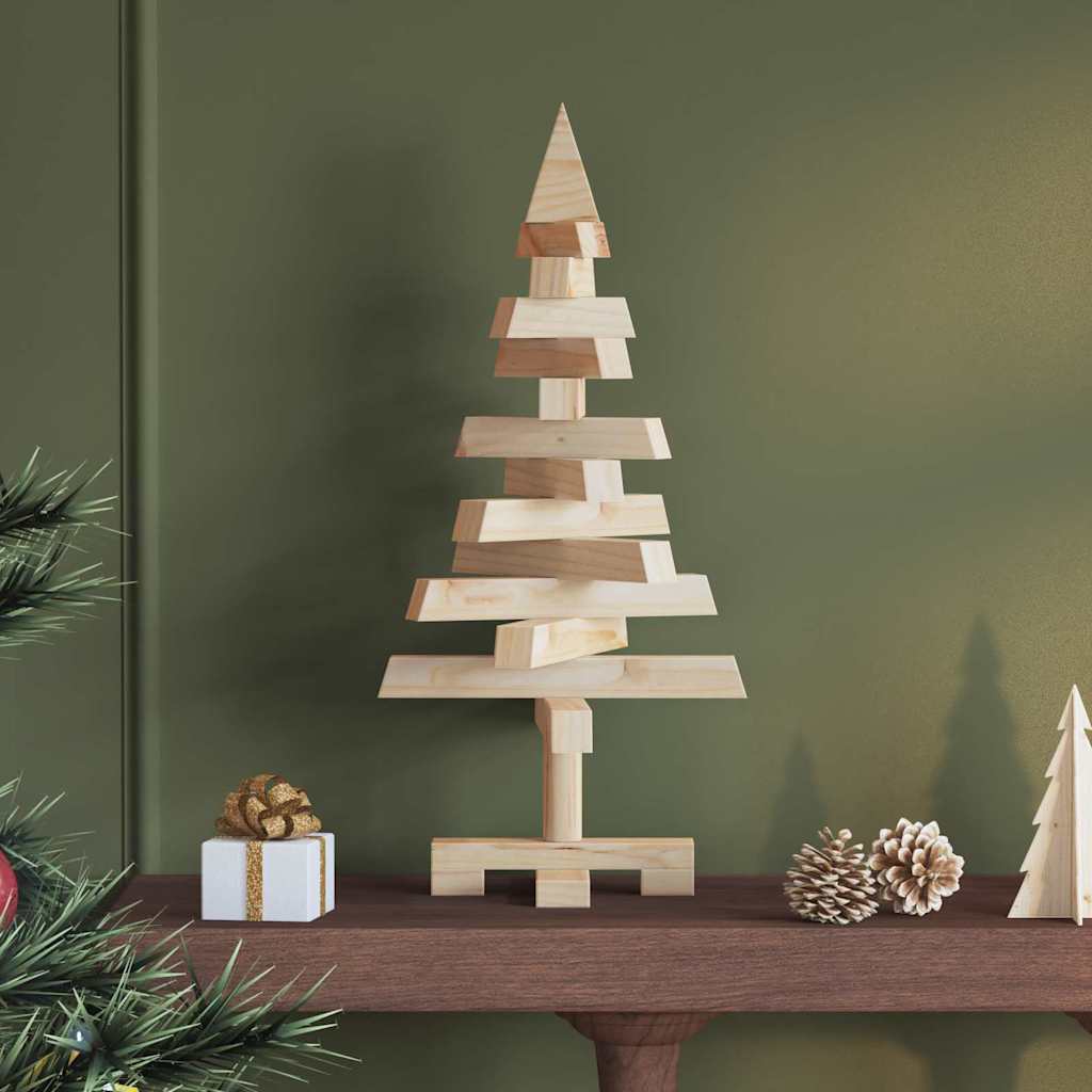 vidaXL Choinki KOTKA 60 cm Lite drewno sosnowe Naturalny