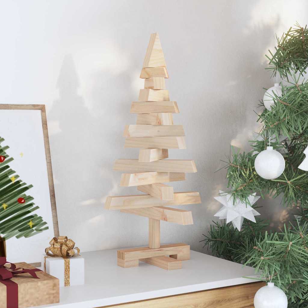vidaXL Choinki KOTKA 60 cm Lite drewno sosnowe Naturalny