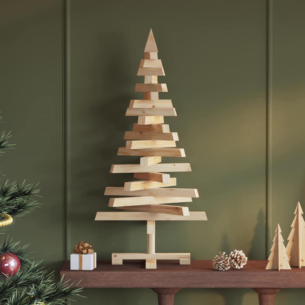 vidaXL Choinki KOTKA 90 cm Lite drewno sosnowe Naturalny