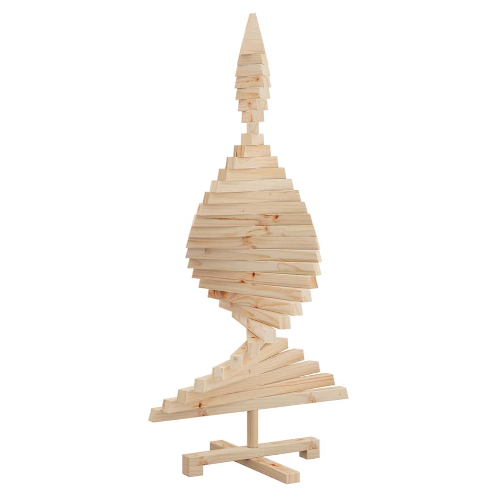 vidaXL Choinki KOTKA 120 cm Lite drewno sosnowe Naturalny