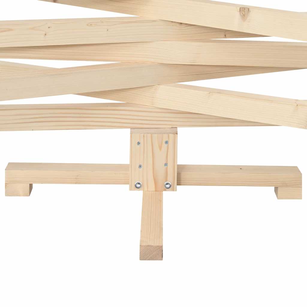 vidaXL Choinki KOTKA 150 cm Lite drewno sosnowe Naturalny