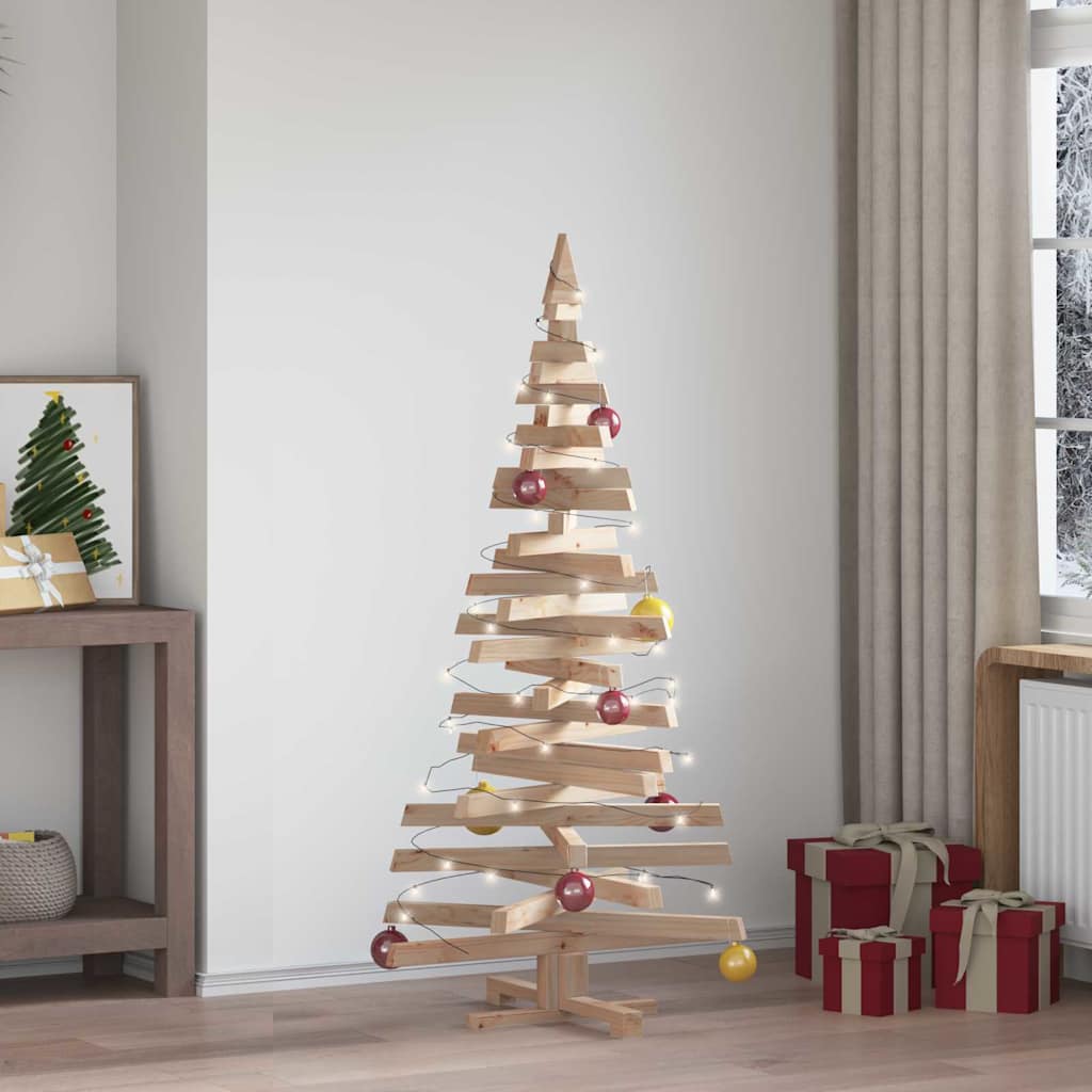 vidaXL Choinki KOTKA 150 cm Lite drewno sosnowe Naturalny