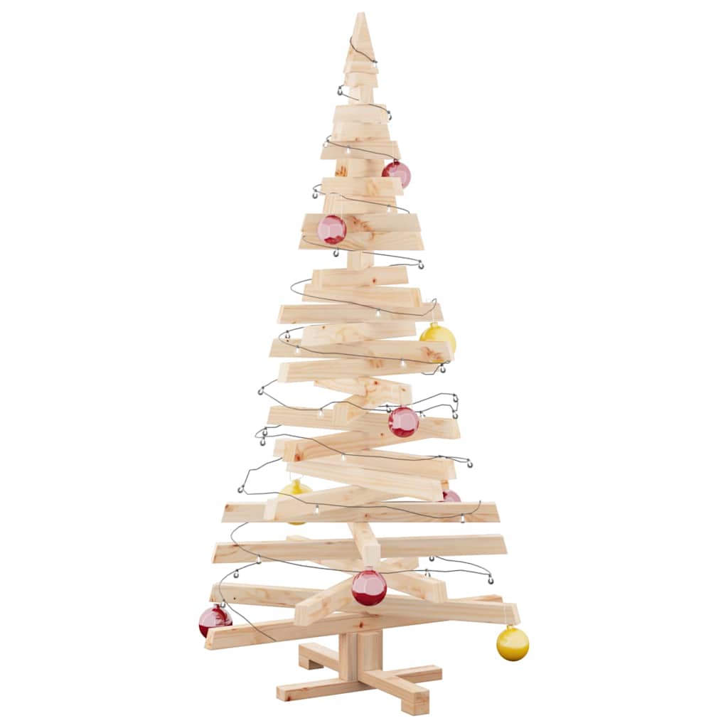 vidaXL Choinki KOTKA 150 cm Lite drewno sosnowe Naturalny