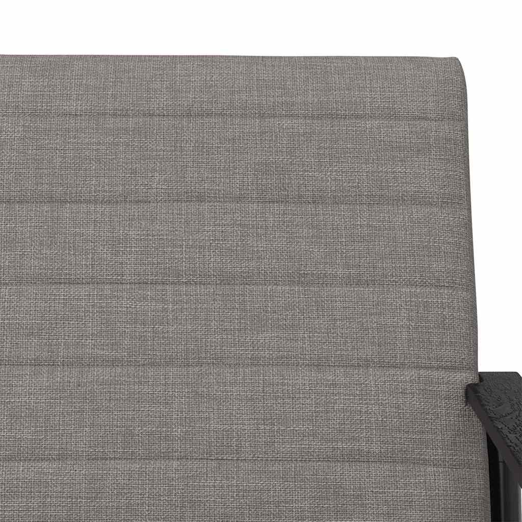vidaXL fotel Ciemnoszary 59 x 75 x 78 cm tkanina