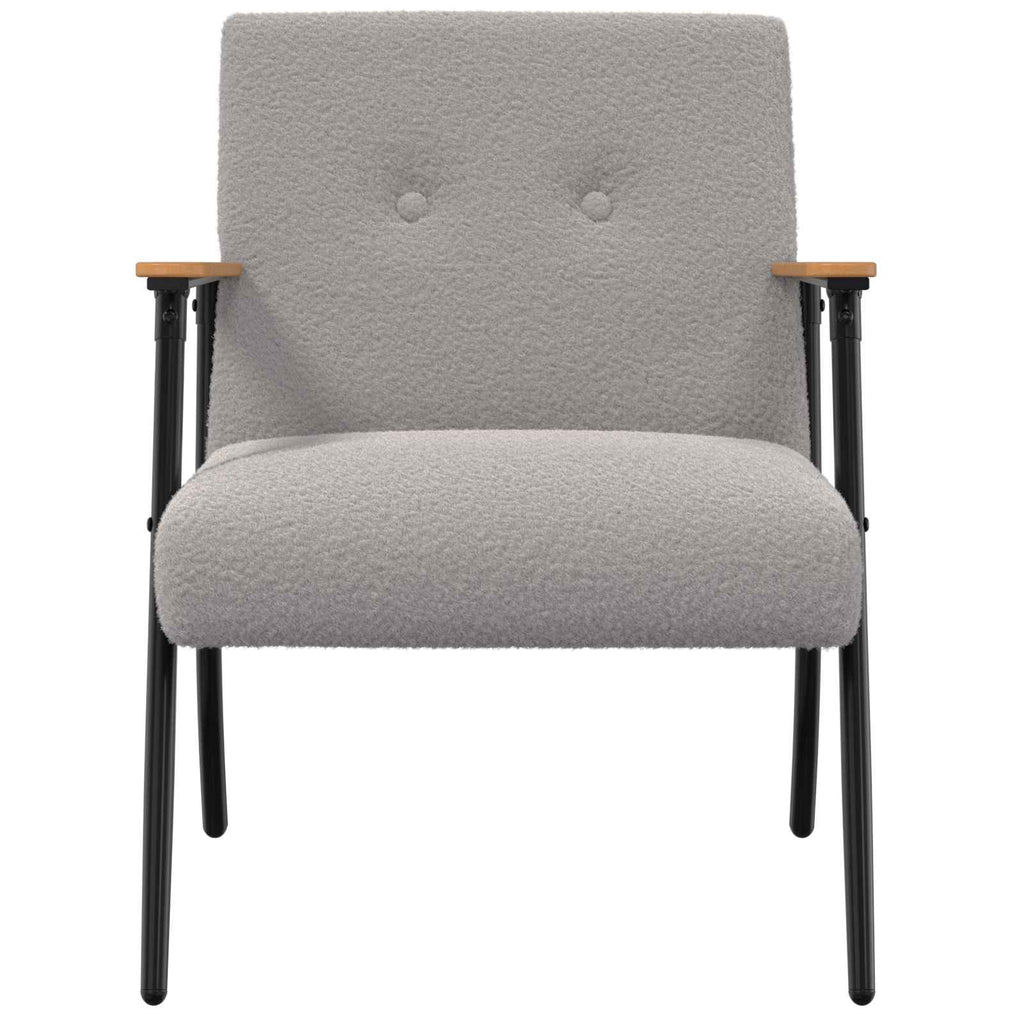 vidaXL fotel Jasnoszary