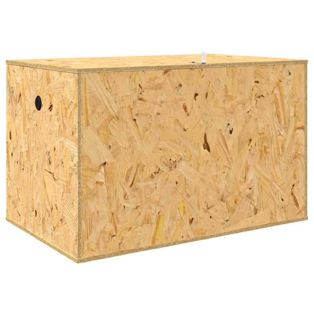 vidaXL Terrarium Brązowy 80 x 50 x 50 cm OSB