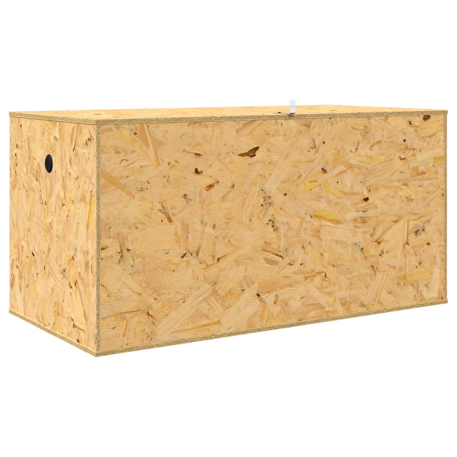 vidaXL Terrarium Brązowy 100 x 50 x 50 cm OSB