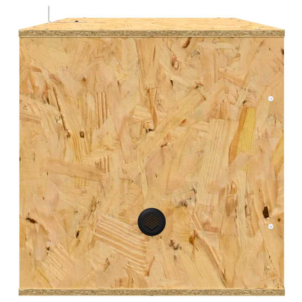 vidaXL Terrarium Brązowy 100 x 40 x 40 cm OSB