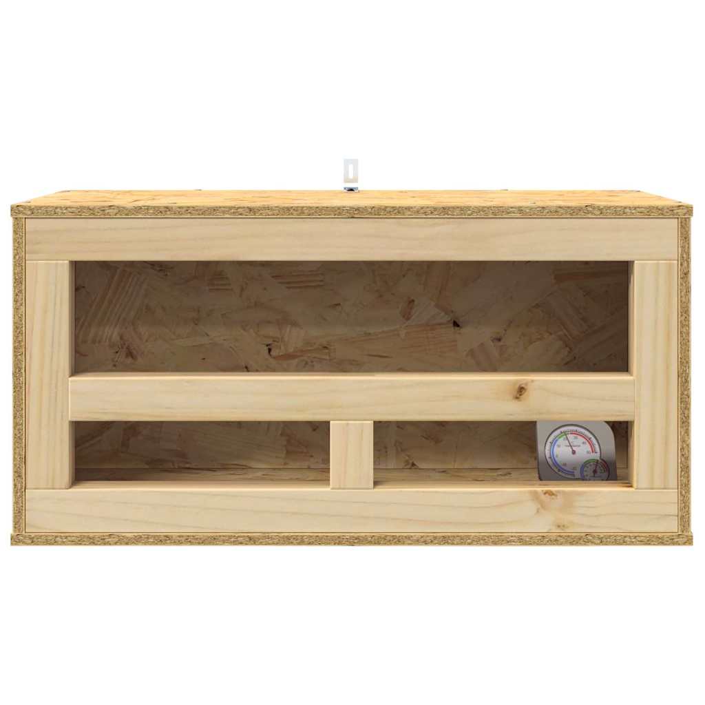 vidaXL Terrarium Brązowy 60 x 30 x 30 cm OSB