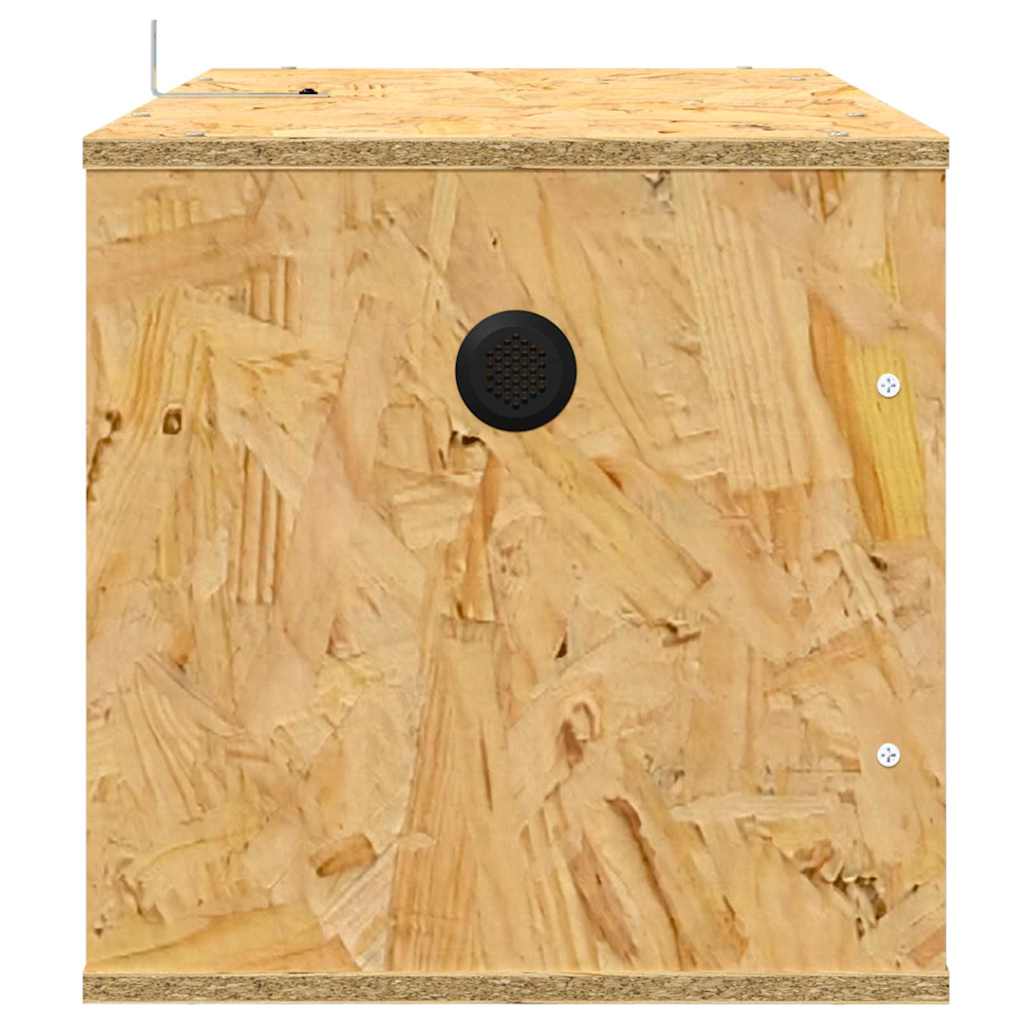 vidaXL Terrarium Brązowy 60 x 30 x 30 cm OSB