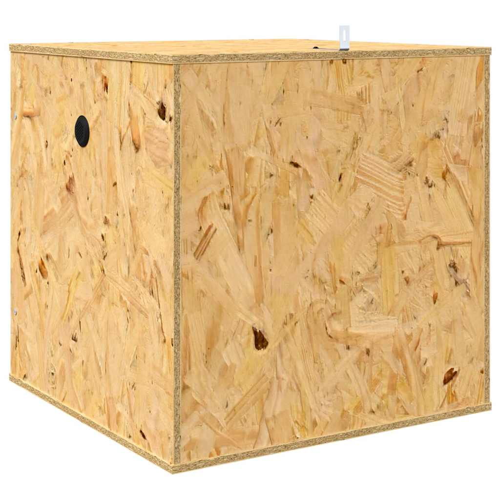 vidaXL Terrarium Brązowy 50 x 50 x 50 cm OSB