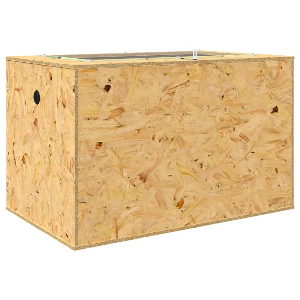 vidaXL Terrarium Brązowy 80 x 50 x 50 cm OSB