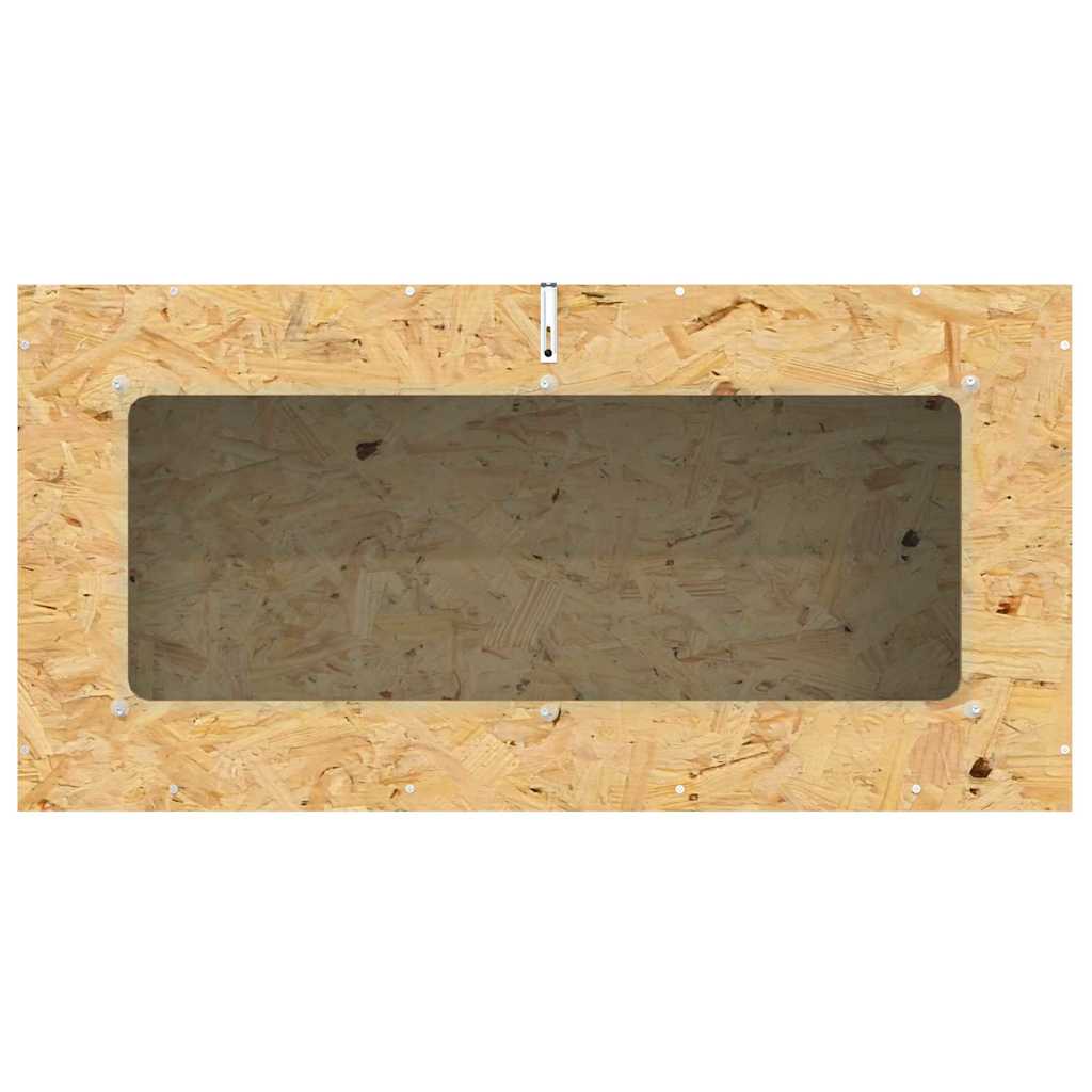 vidaXL Terrarium Brązowy 100 x 50 x 50 cm OSB