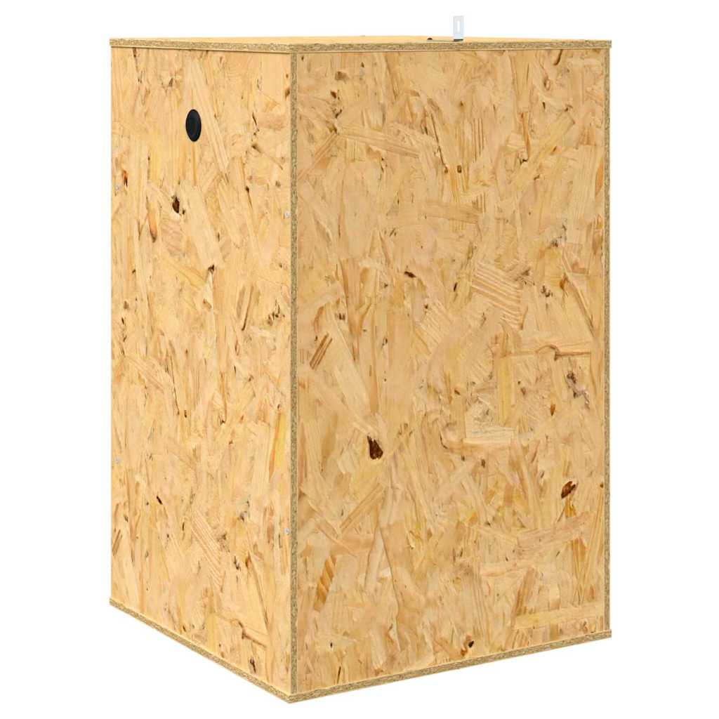 vidaXL Terrarium Brązowy 50 x 50 x 80 cm OSB