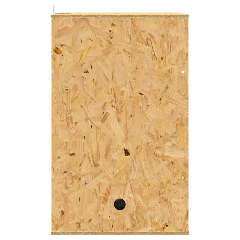 vidaXL Terrarium Brązowy 50 x 50 x 80 cm OSB