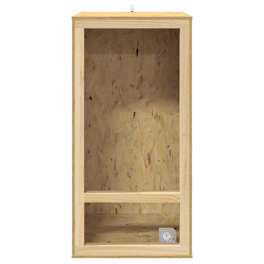vidaXL Terrarium Brązowy 50 x 50 x 100 cm OSB