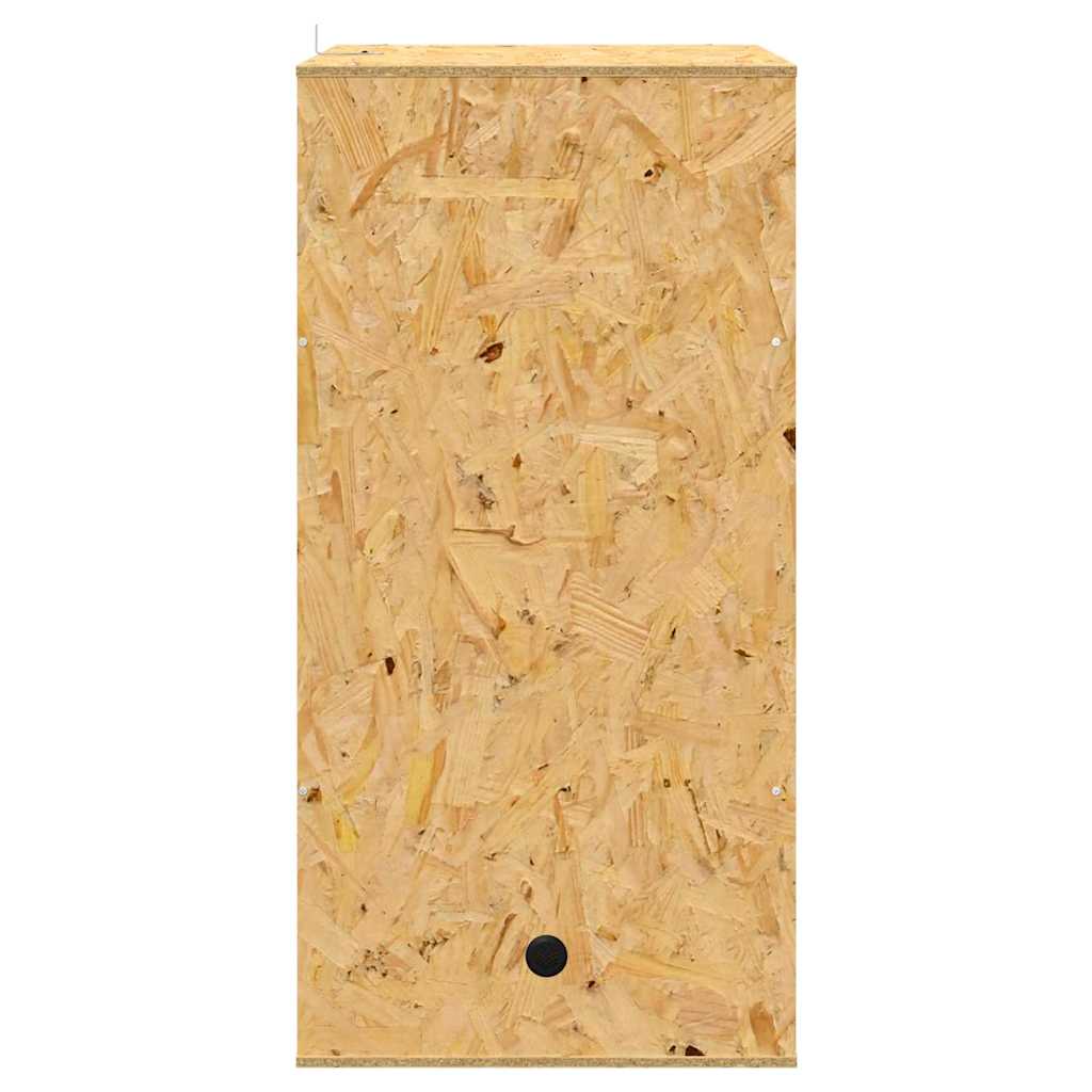 vidaXL Terrarium Brązowy 50 x 50 x 100 cm OSB