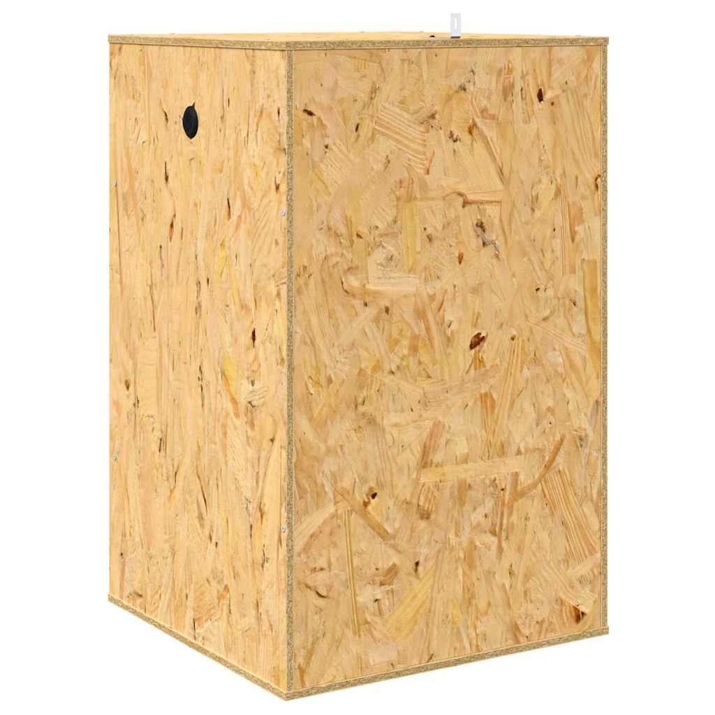 vidaXL Terrarium Brązowy 50 x 50 x 80 cm OSB
