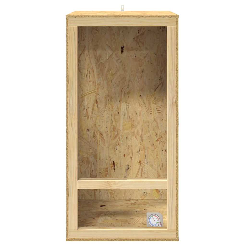 vidaXL Terrarium Brązowy 50 x 50 x 100 cm OSB