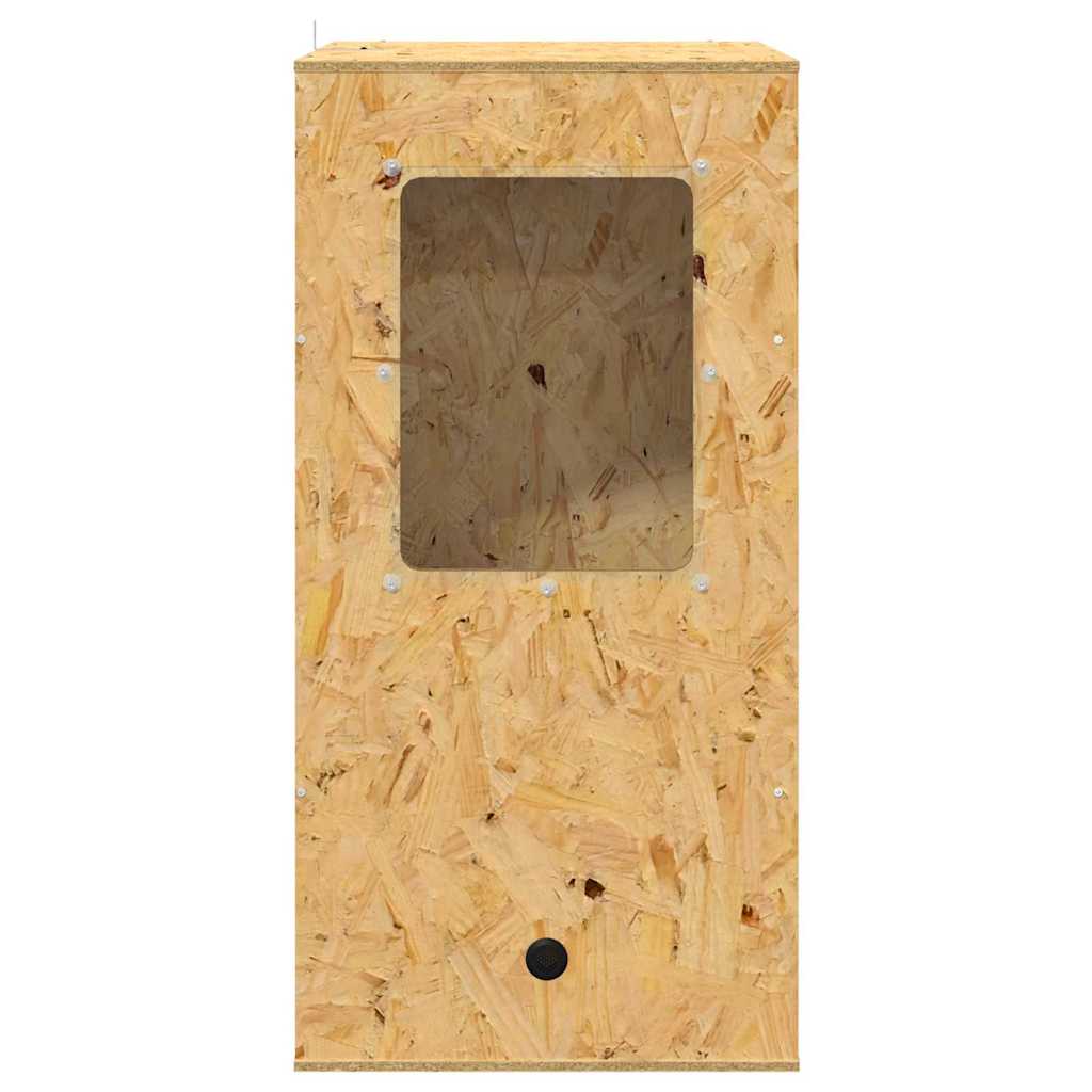 vidaXL Terrarium Brązowy 50 x 50 x 100 cm OSB