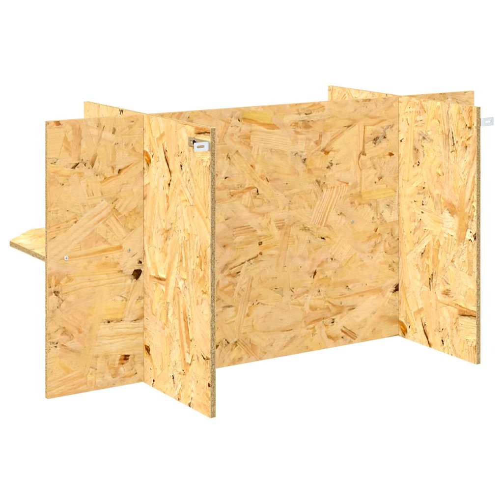 vidaXL Podstawa Terrarium Brązowy 100 x 50 x 50 cm OSB
