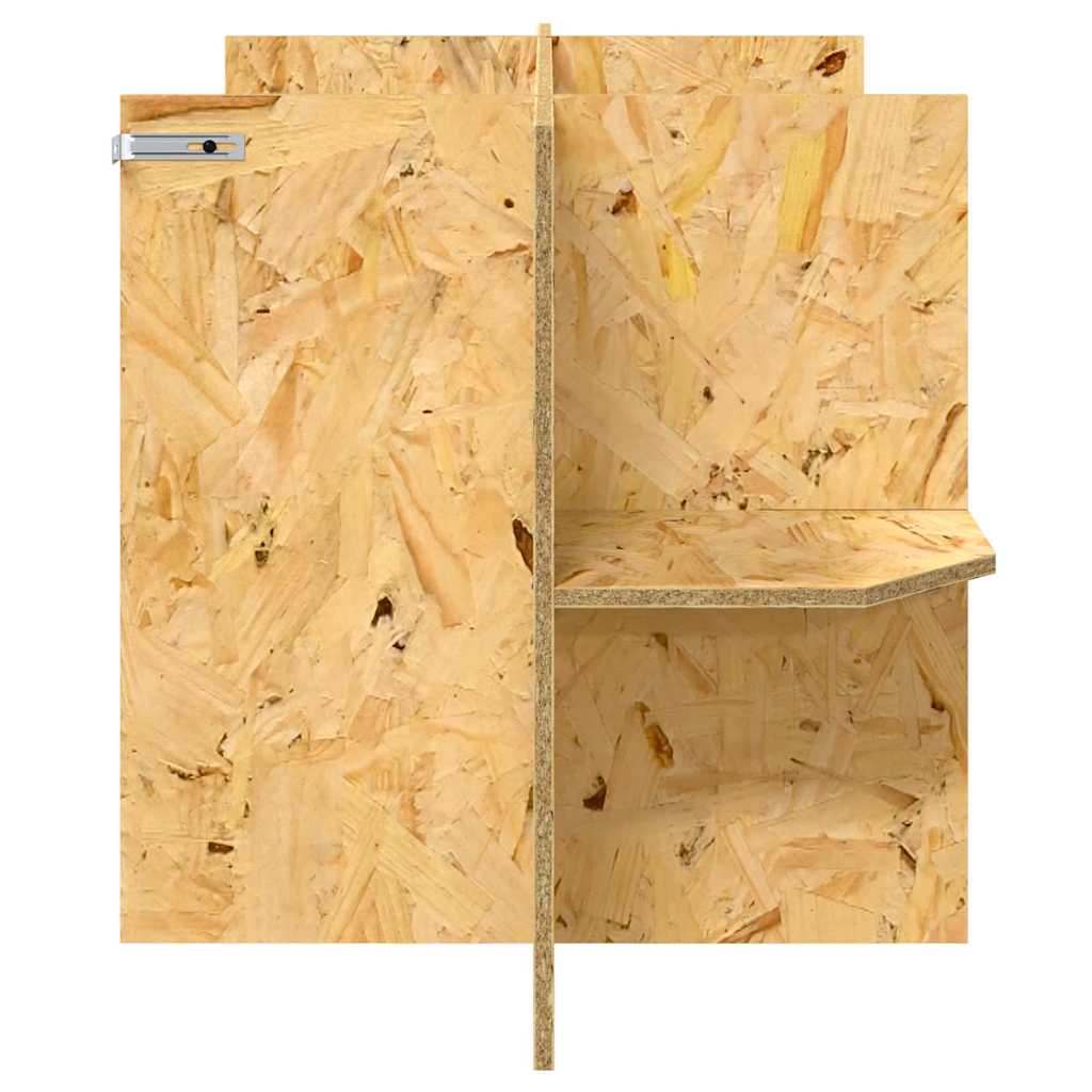 vidaXL Podstawa Terrarium Brązowy 100 x 50 x 50 cm OSB