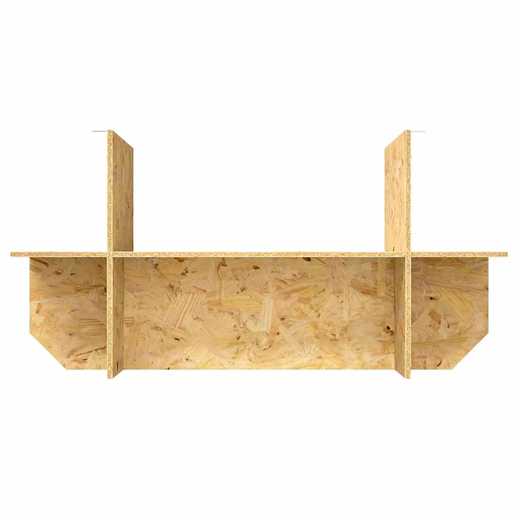 vidaXL Podstawa Terrarium Brązowy 100 x 50 x 50 cm OSB