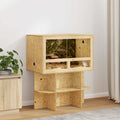 vidaXL Podstawa Terrarium Brązowy 80 x 50 x 50 cm OSB