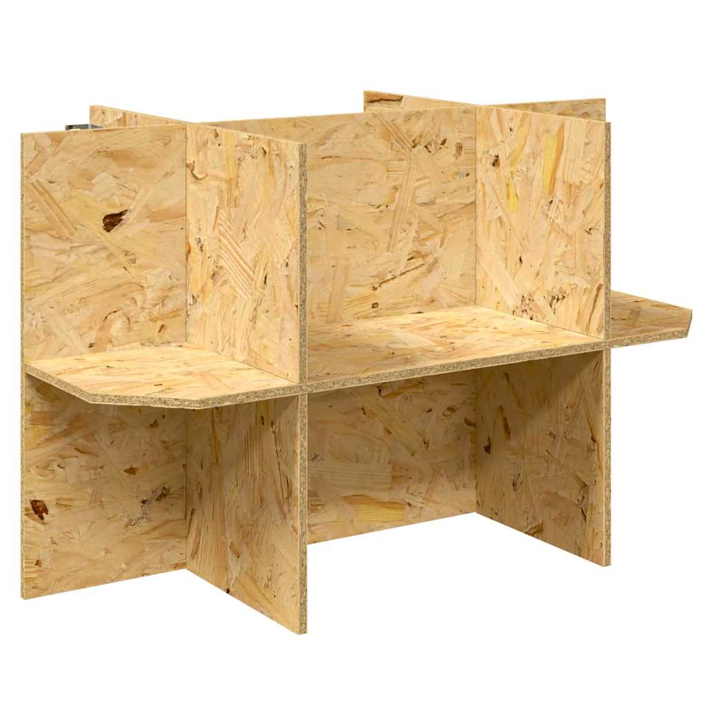 vidaXL Podstawa Terrarium Brązowy 80 x 50 x 50 cm OSB
